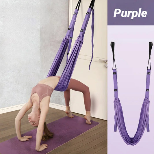 Adjustable Aerial Yoga Strap For Stretching And Leg Splits Training