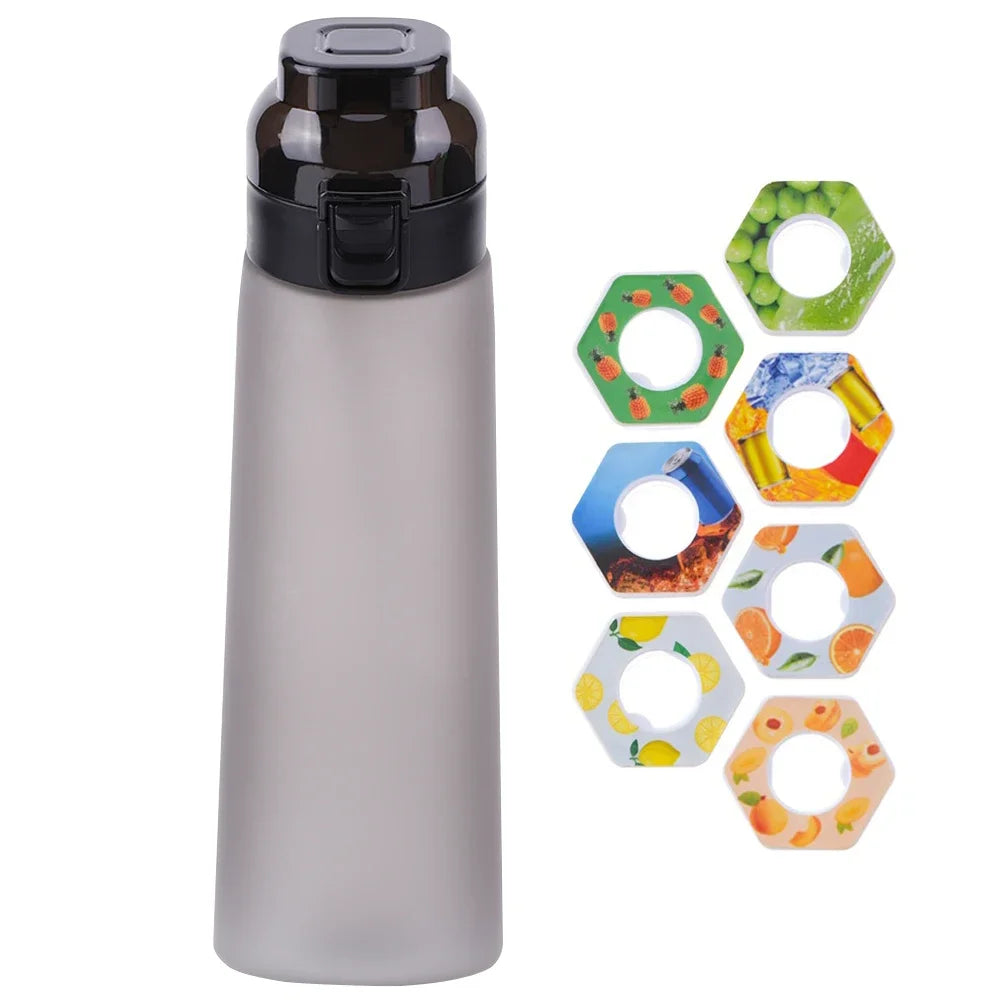 Alloet Leak-Proof Flavored Water Bottle With 7 Flavor Pods