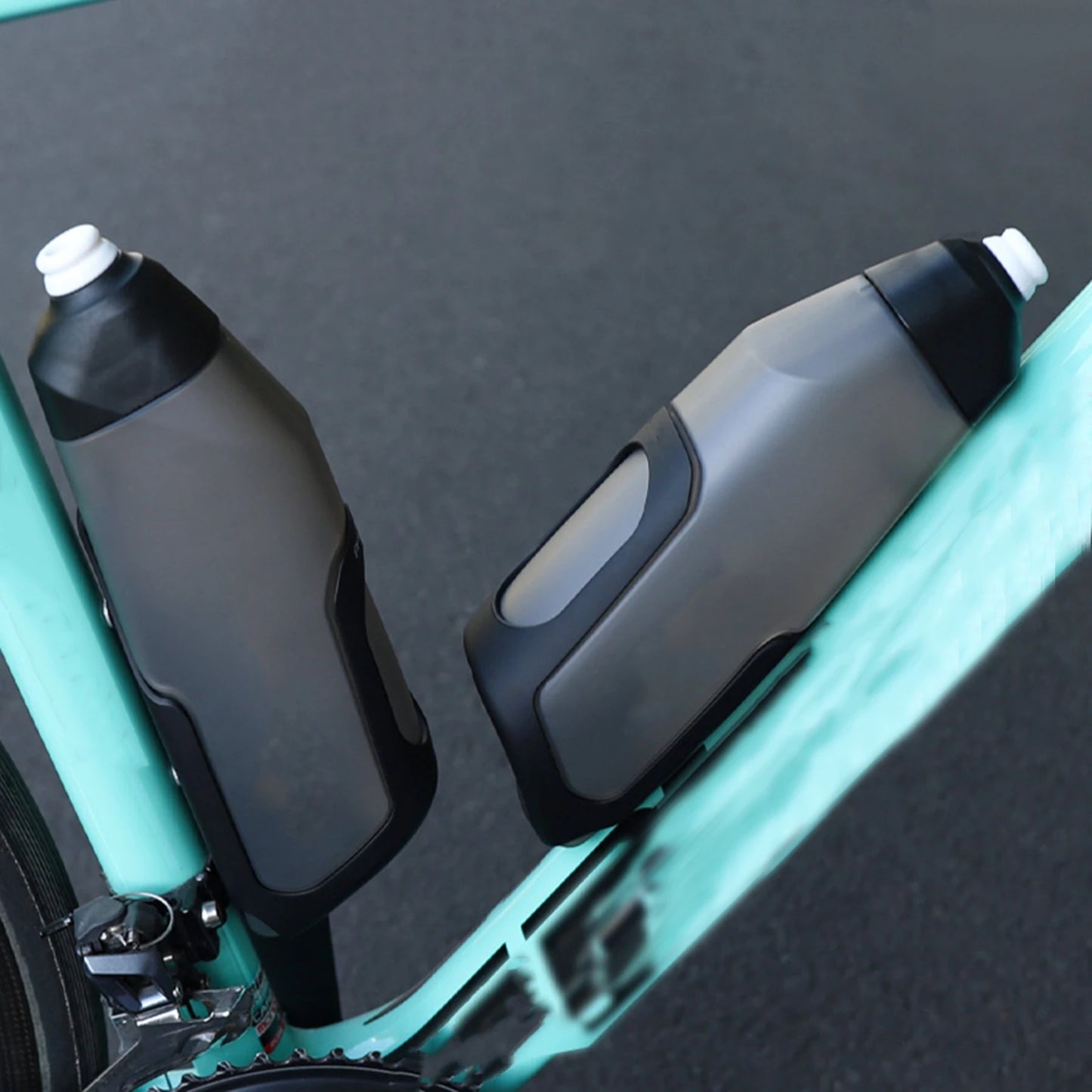 APWIKOGER Bicycle Water Bottle Bracket Set Aerodynamic Cage