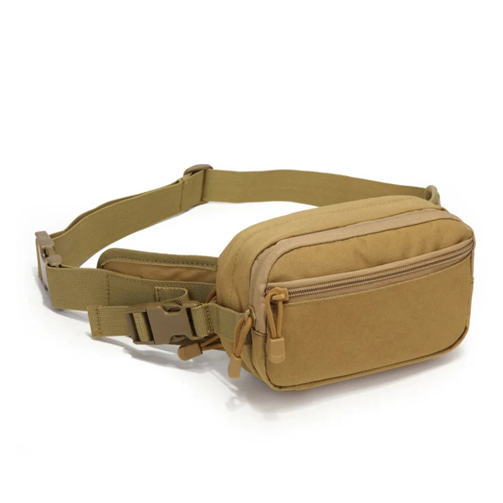 Outdoor MOLLE Tactical Waist Bag Nylon Multisport For Hiking And More