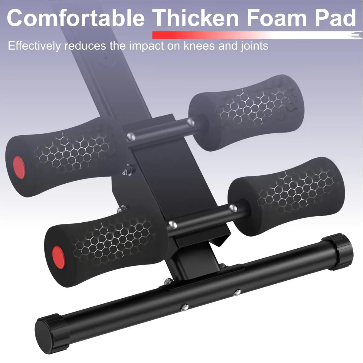 Foldable Core Abdominal Trainer With 3 Level Adjustable Resistance Bands