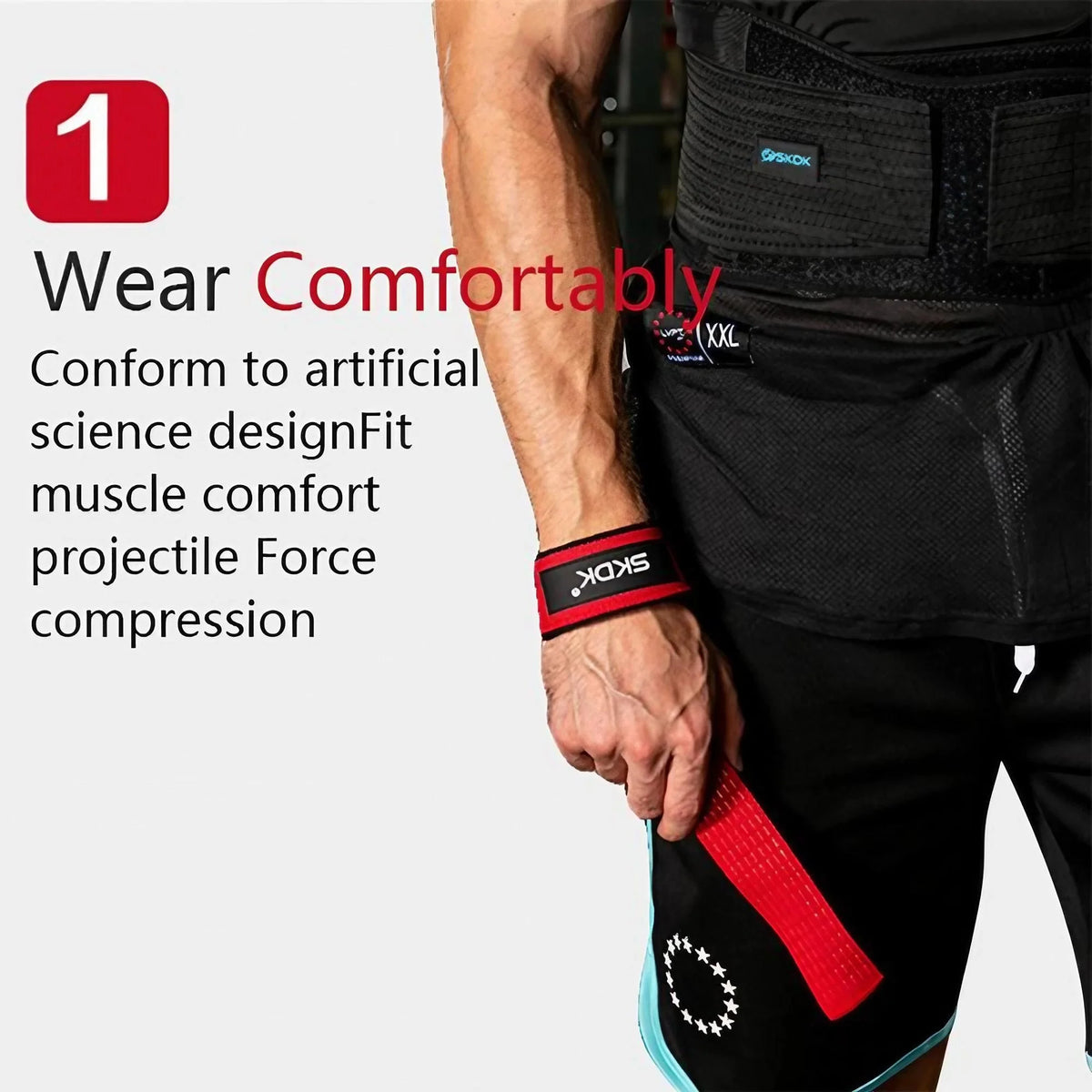 Heavy Duty Padded Wrist Lifting Straps for Deadlift and Weightlifting