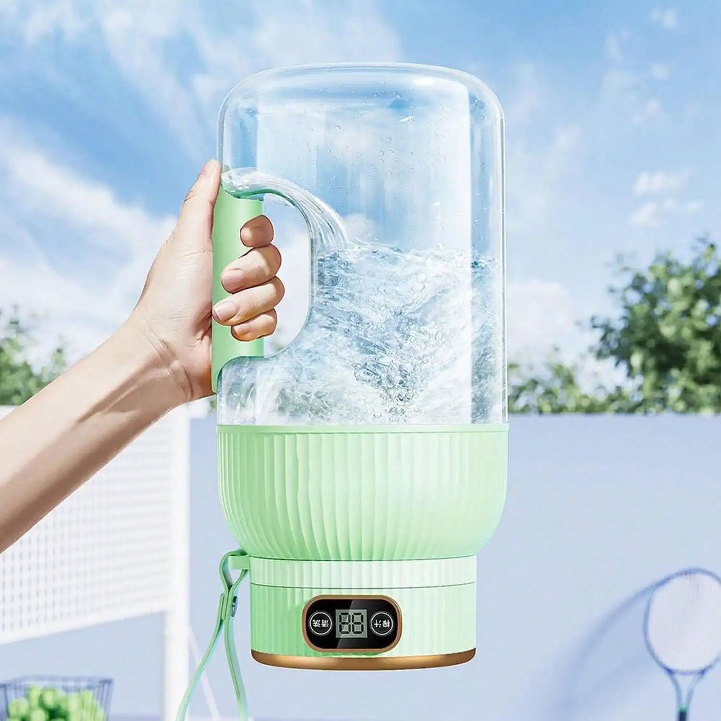 Upgrade To A 10-Blade Mini Portable Juicer, A Multi-Functional Juicer And Blender Suitable For Vegetables, Fruits And Milkshakes, A Rechargeable Juicer, A Portable Blender Suitable For Sports, Travel And Outdoor Use