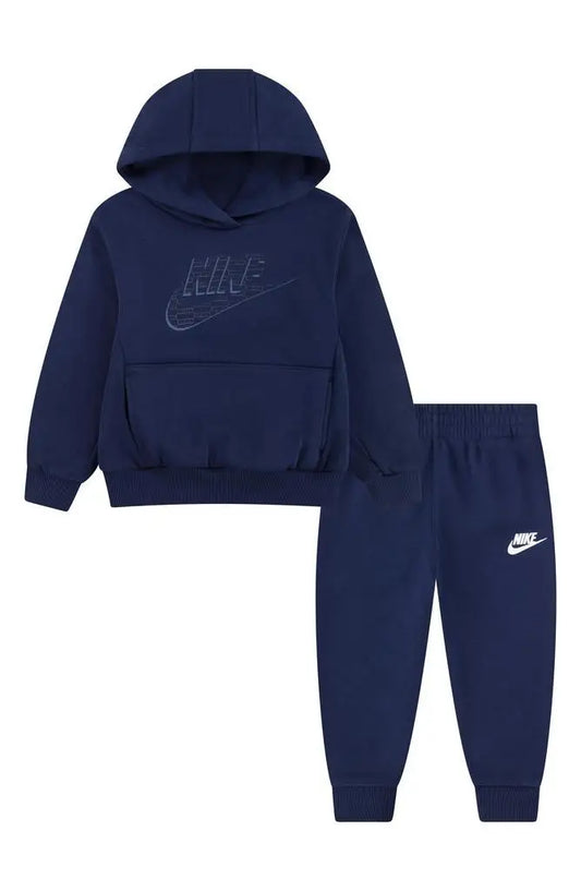 Nike | Kids' Futura Wrap Fleece Pullover Hoodie & Joggers Set