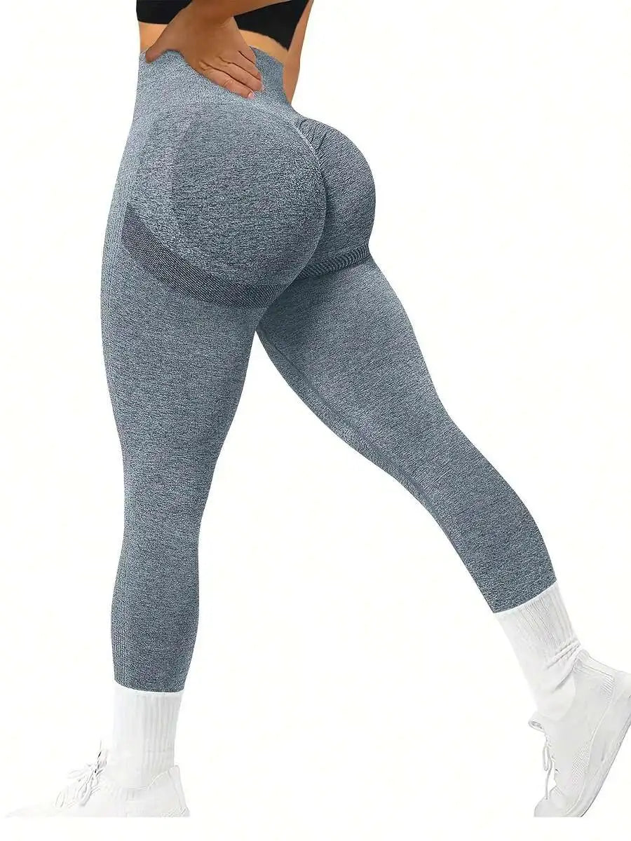 Seamless Yoga Leggings High Waist Soft Stretch Pants