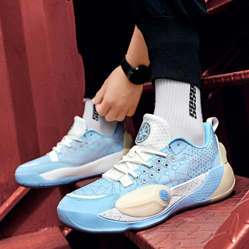 2026 New Men Basketball Sneakers Non Slip Basketball Training Shoes Wear-Resisting Outdoor Sneakers Women Sports Basketball Shoe