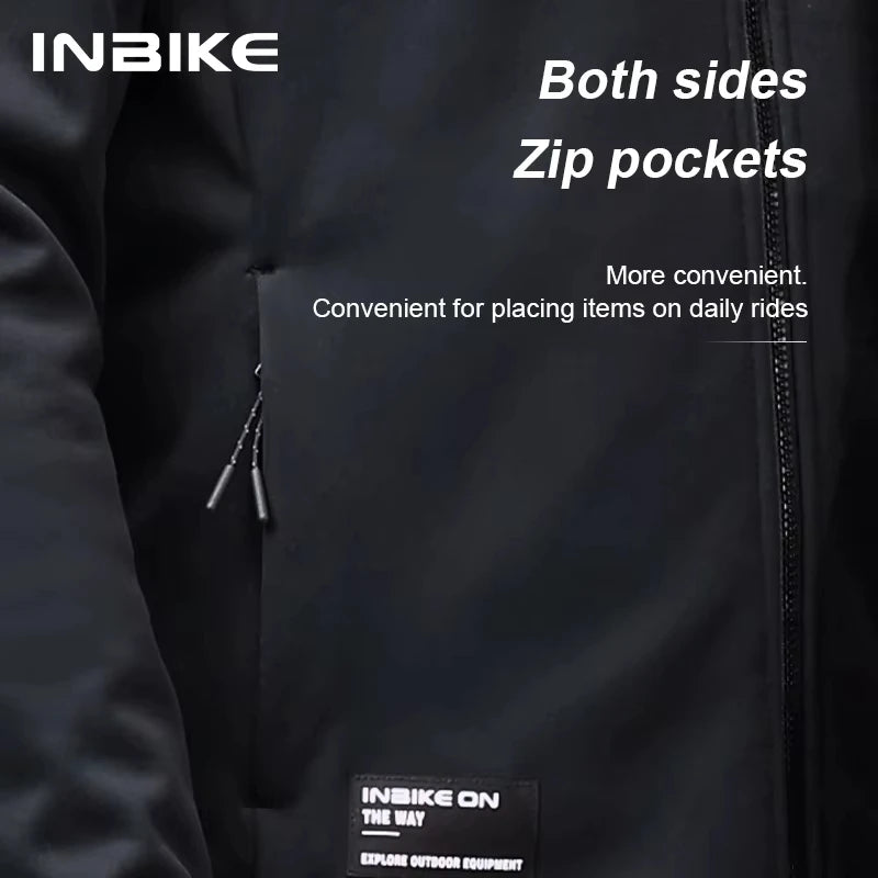 INBIKE Men's Thermal Windproof Soft Shell Cycling Jacket