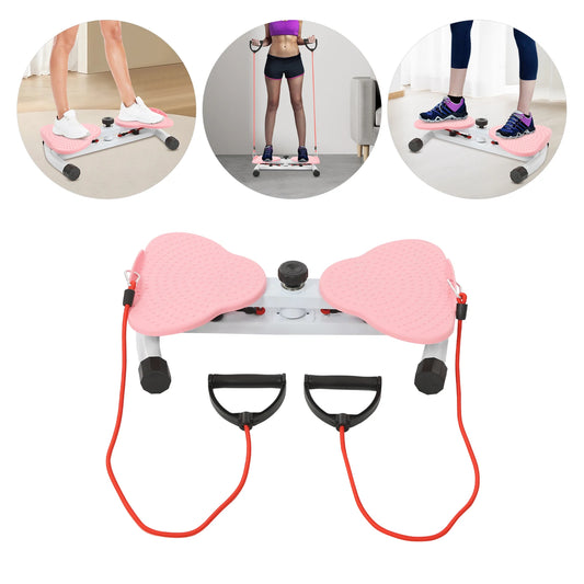 Waist Twister Exercise Machine With Resistance Bands 220 Lbs Capacity