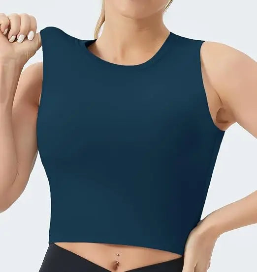 THE GYM PEOPLE Women's Sleeveless Sports Bra with Removable Pads