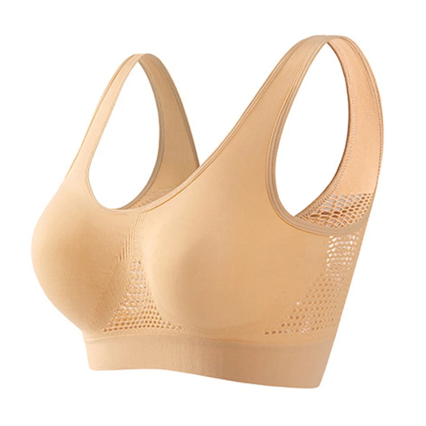 Womens Running Sports Bra Shockproof Soft Support Yoga Vest
