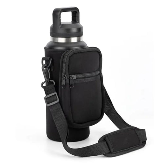 Water Bottle Carrier Bag For Rambler With Adjustable Strap