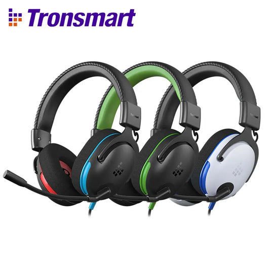 Tronsmart G10 Multiplatform Wired Over-the-Ear Gaming Headset for PC, PS5, PS4, Xbox Series X|S, Xbox One, Nintendo Switch, Mobile