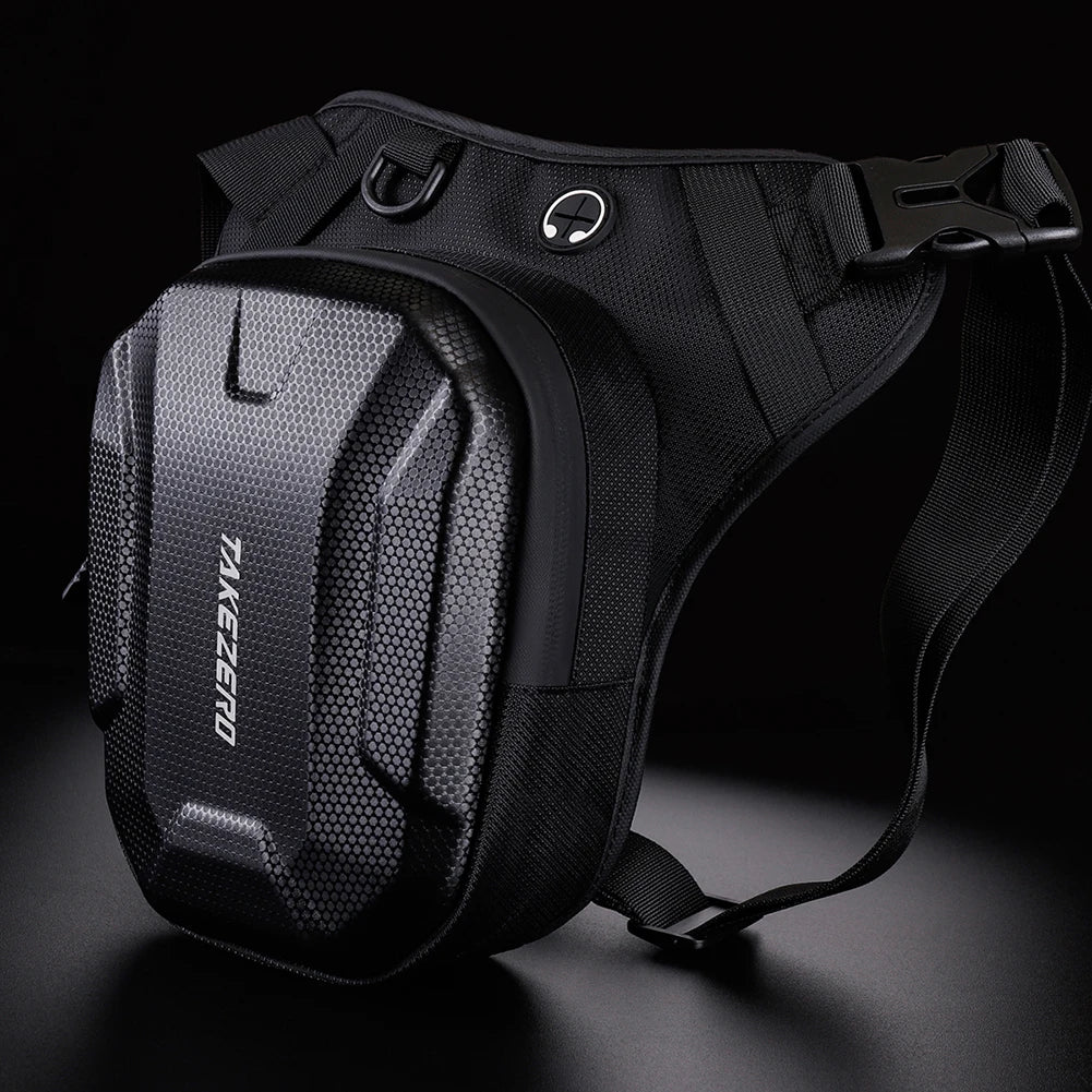 APWIKOGER Motorcycle Leg Side Bag Waterproof Travel Fanny Pack