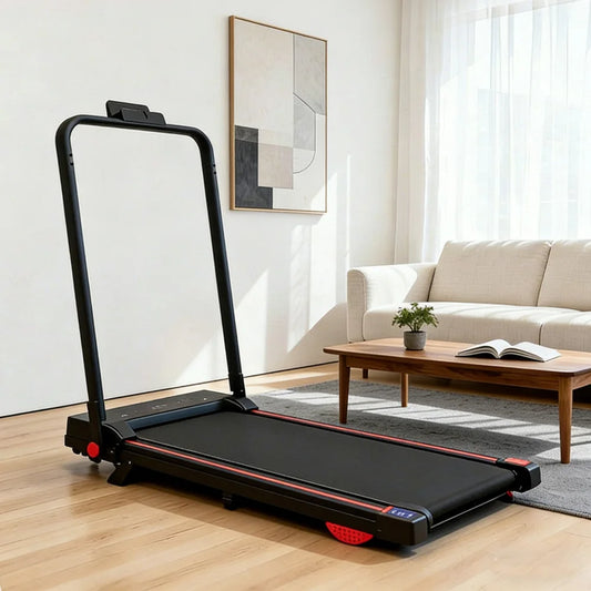 Silent Compact Walking Pad Treadmill For Home With Bracket