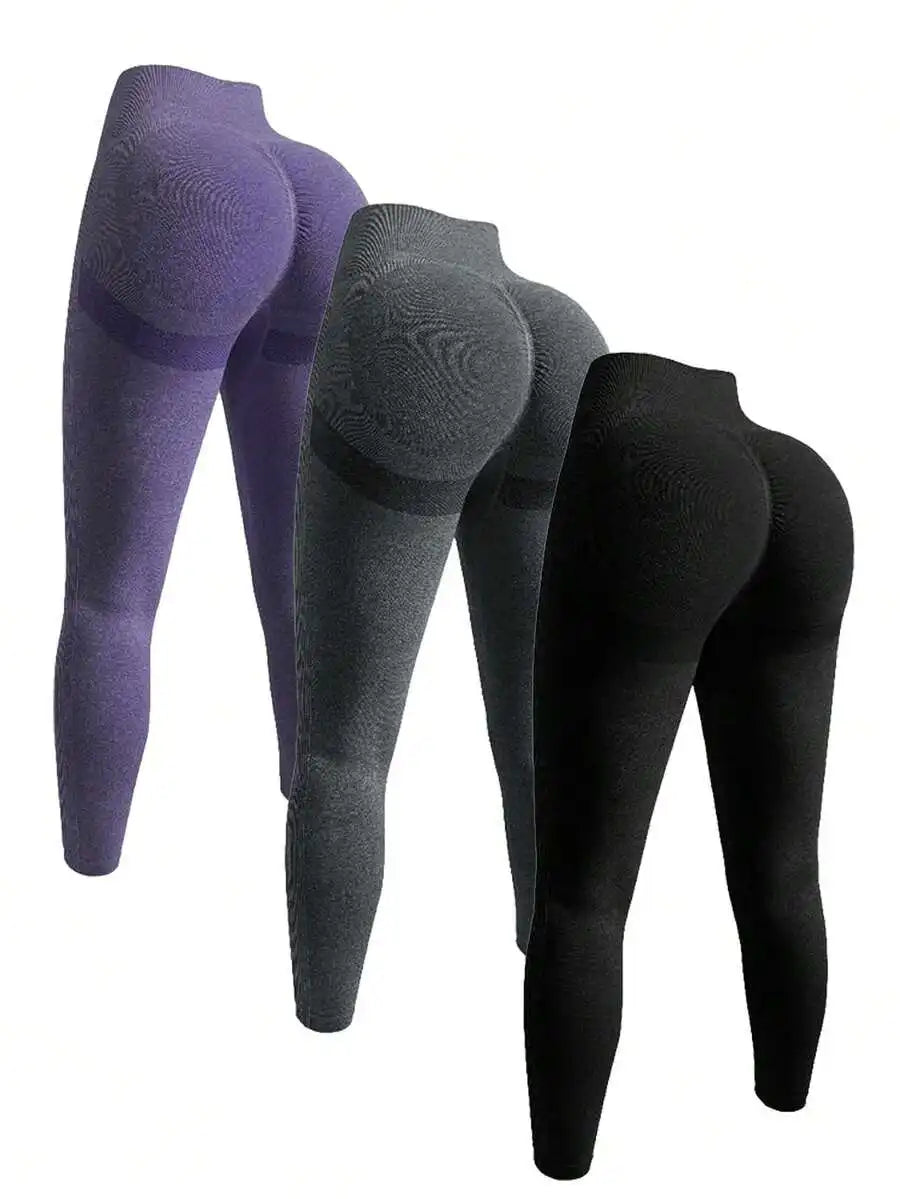 Seamless Yoga Leggings High Waist Soft Stretch Pants
