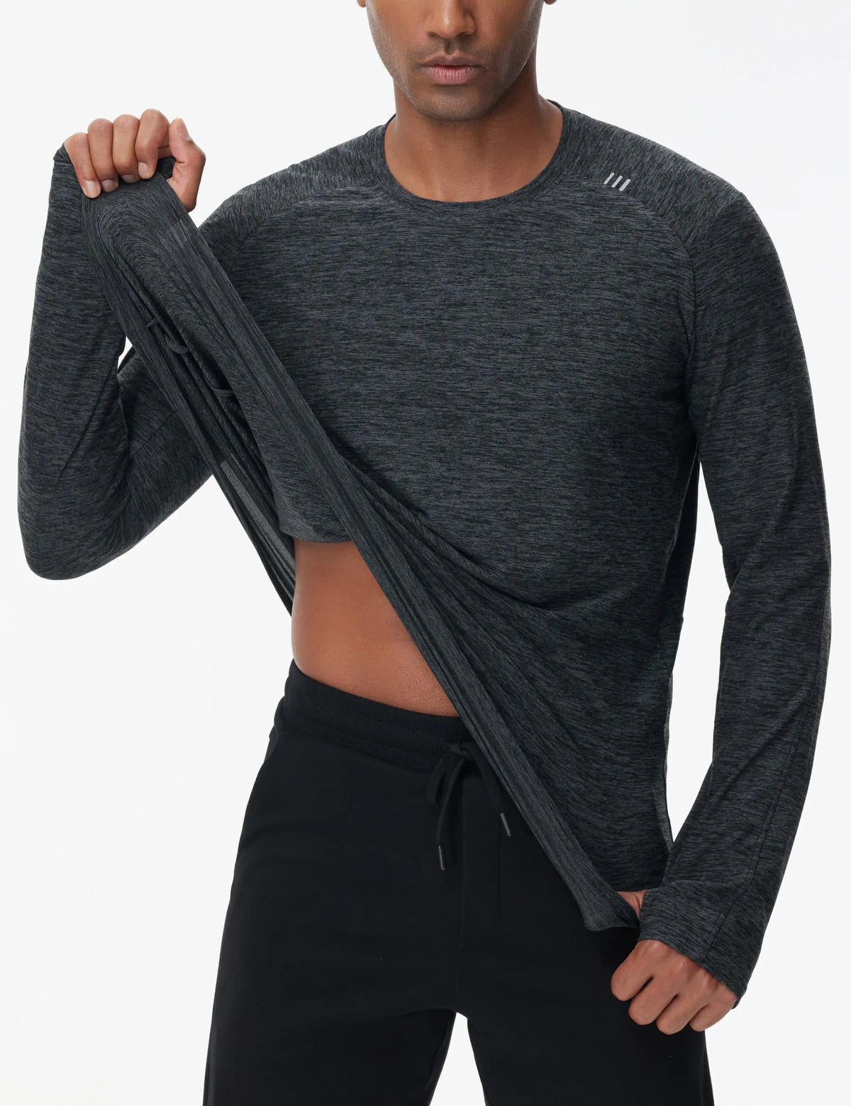 THE GYM PEOPLE Moisture Wicking Workout Shirt With Thumb Holes