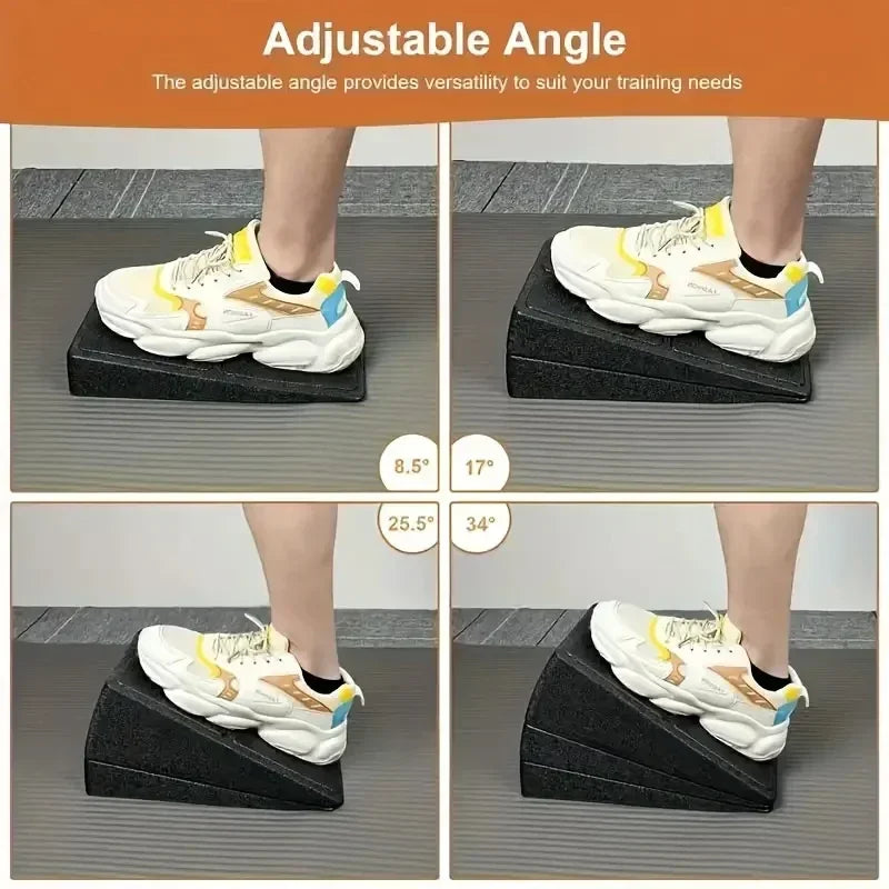 Yoga Wedge Slant Boards Adjustable Bricks Set For Fitness