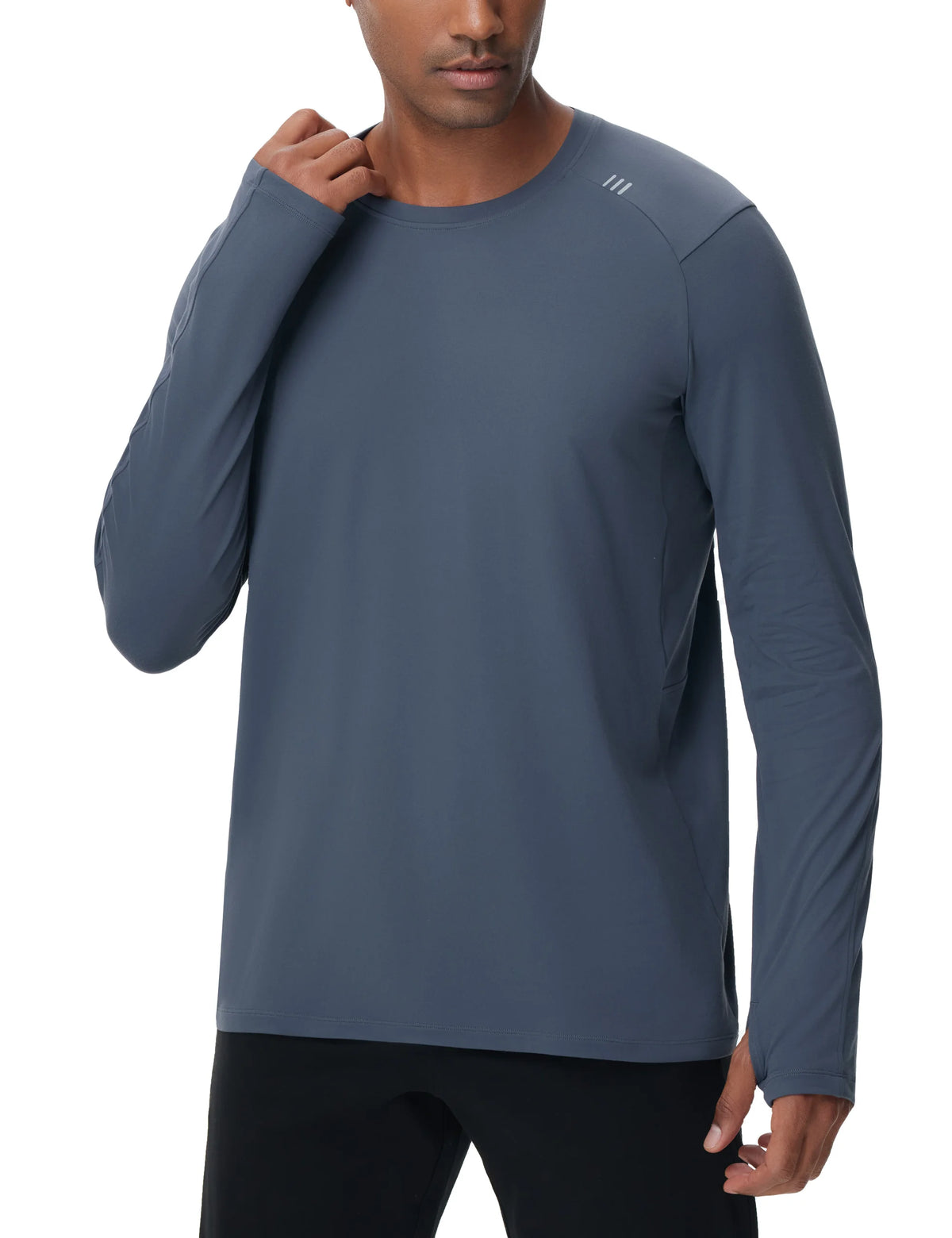 THE GYM PEOPLE Moisture Wicking Workout Shirt With Thumb Holes