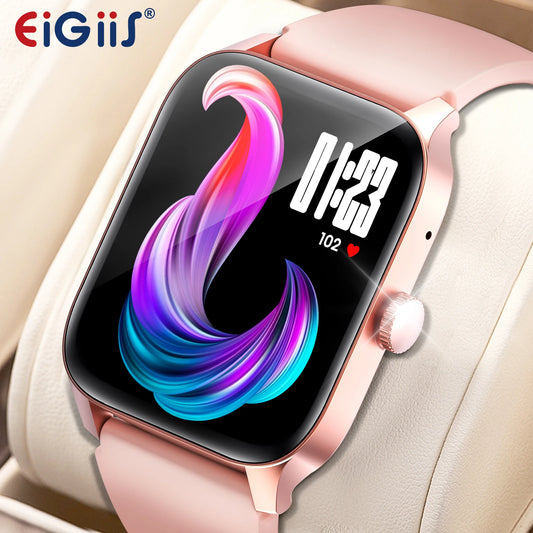 LaNikar QS56 Smart Watch Bluetooth Call Health Monitor