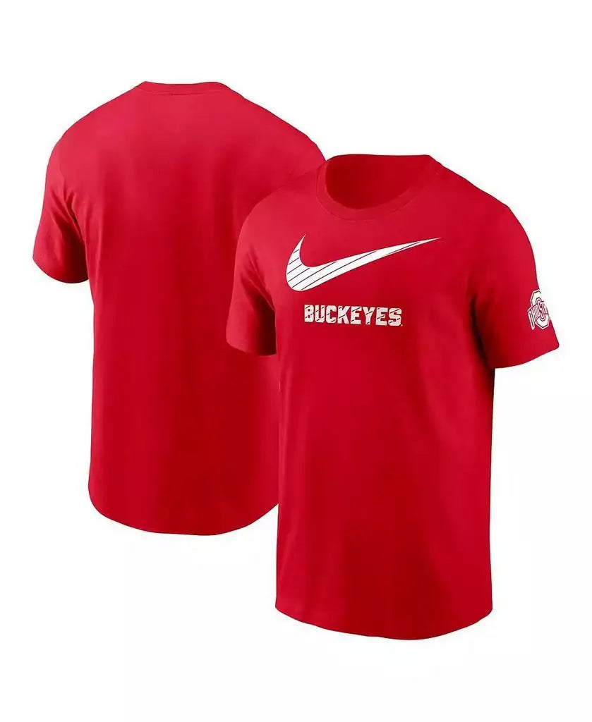 Nike | Men's Scarlet Ohio State Buckeyes Campus Mascot T-Shirt