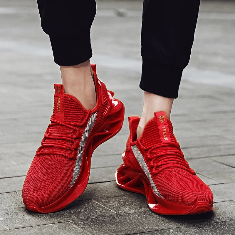 Men's Breathable Casual Sneakers Luxury Trainer Fashion Running Shoes - Comfortable Tenis for Men And Women