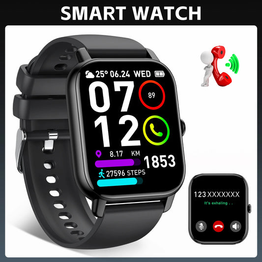 LaNikar P66D Smart Watch Health Monitoring Bluetooth Fitness Tracker