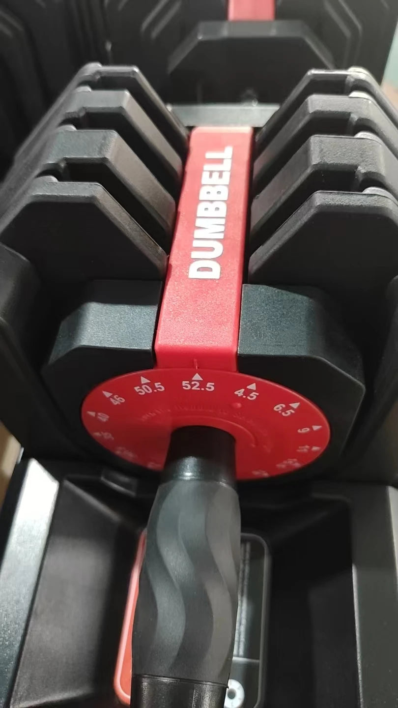 Auto-Locking Adjustable Dumbbell for Full-Body Workouts Home Gym Fitness Equipment Weight Lifting Training Dumbbells