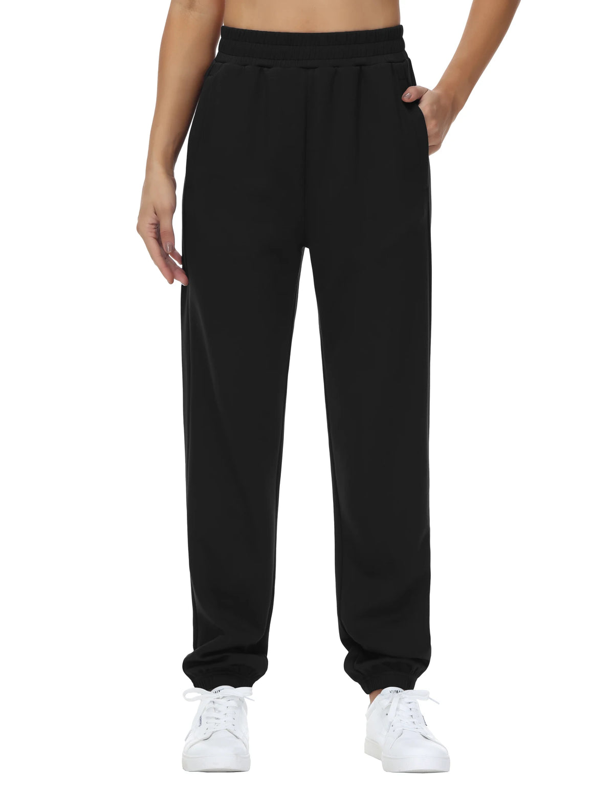 THE GYM PEOPLE Women's Baggy Cinch Bottom Sweatpants With Pockets