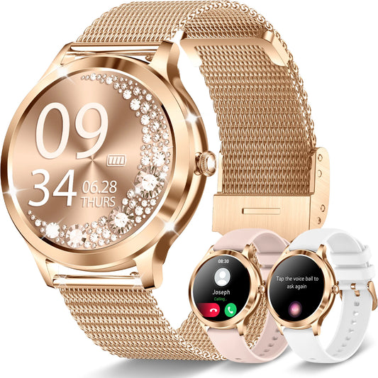 INNOFOVO Touchscreen Smartwatch With Long Battery And Wireless Alerts