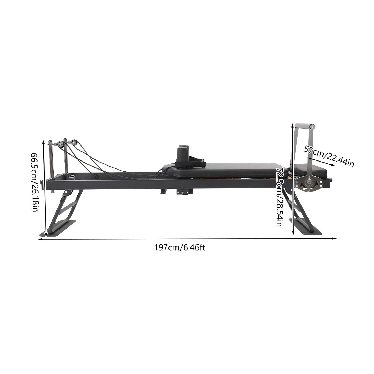 Pilates Rollaway Bed and Performer Machine for Home Fitness