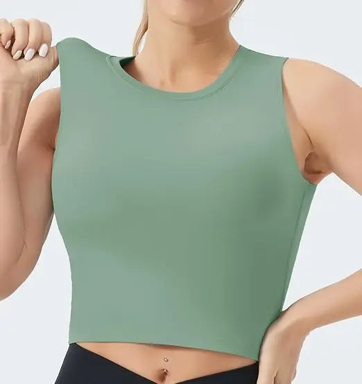 THE GYM PEOPLE Women's Sleeveless Sports Bra with Removable Pads