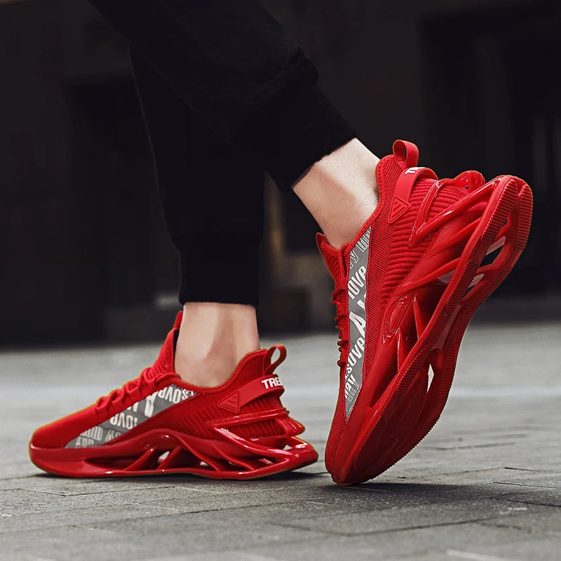 Men's Breathable Casual Sneakers Luxury Trainer Fashion Running Shoes - Comfortable Tenis for Men And Women