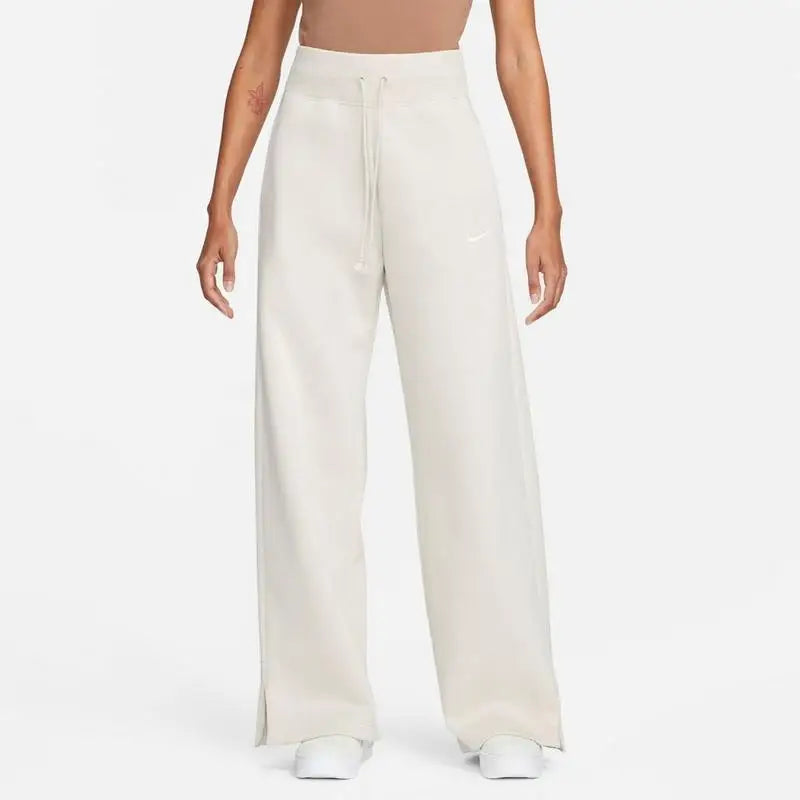 Nike Women's High-Waisted Wide-Leg Breathable Sweatpants for Yoga Fitness Outdoor Casual Sports Wear