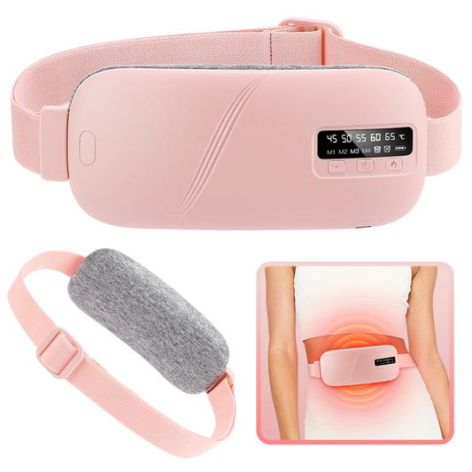 Portable Menstrual Heating Pad Massager Belt for Period Relief