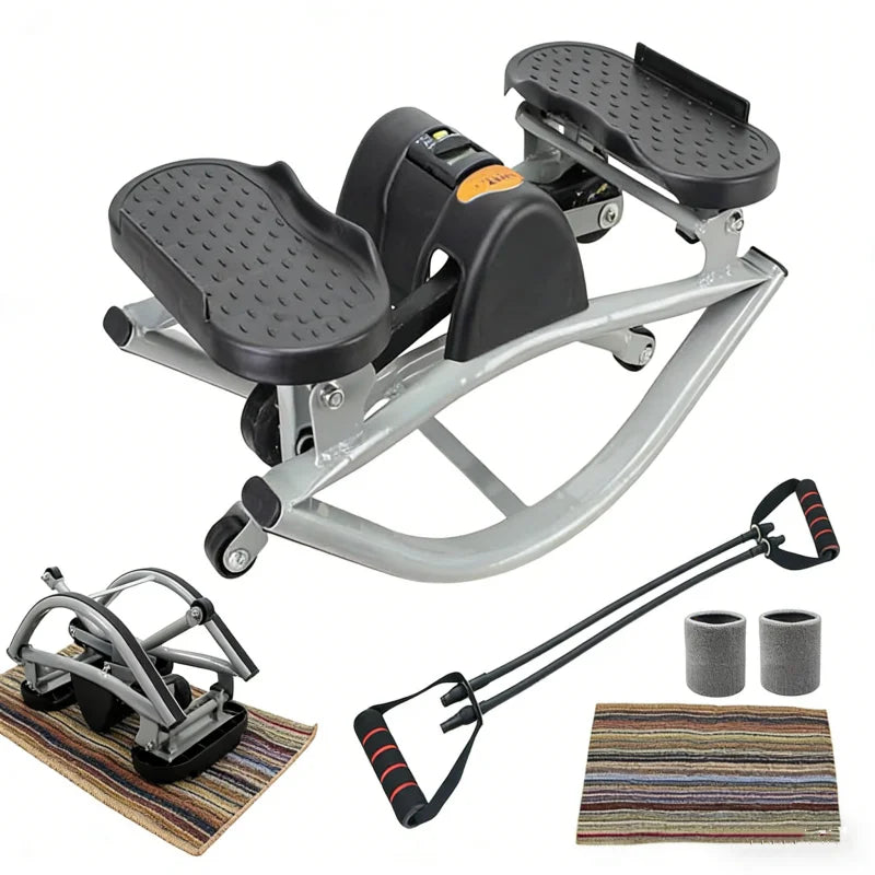 LUSQI Rock Stepper Silent Portable Exercise Machine For Home Gym