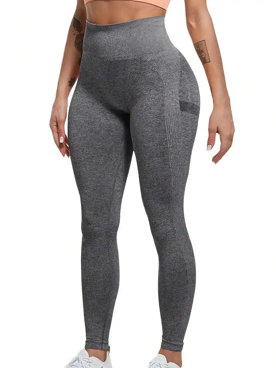 Seamless Yoga Leggings High Waist Soft Stretch Pants