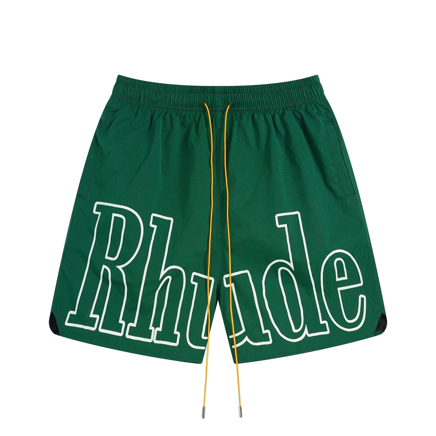 2026 Rhude High Street Trend Casual Shorts Men Woman Letter Print Loose Breathable Light Quick Drying Rhude Sports Shorts