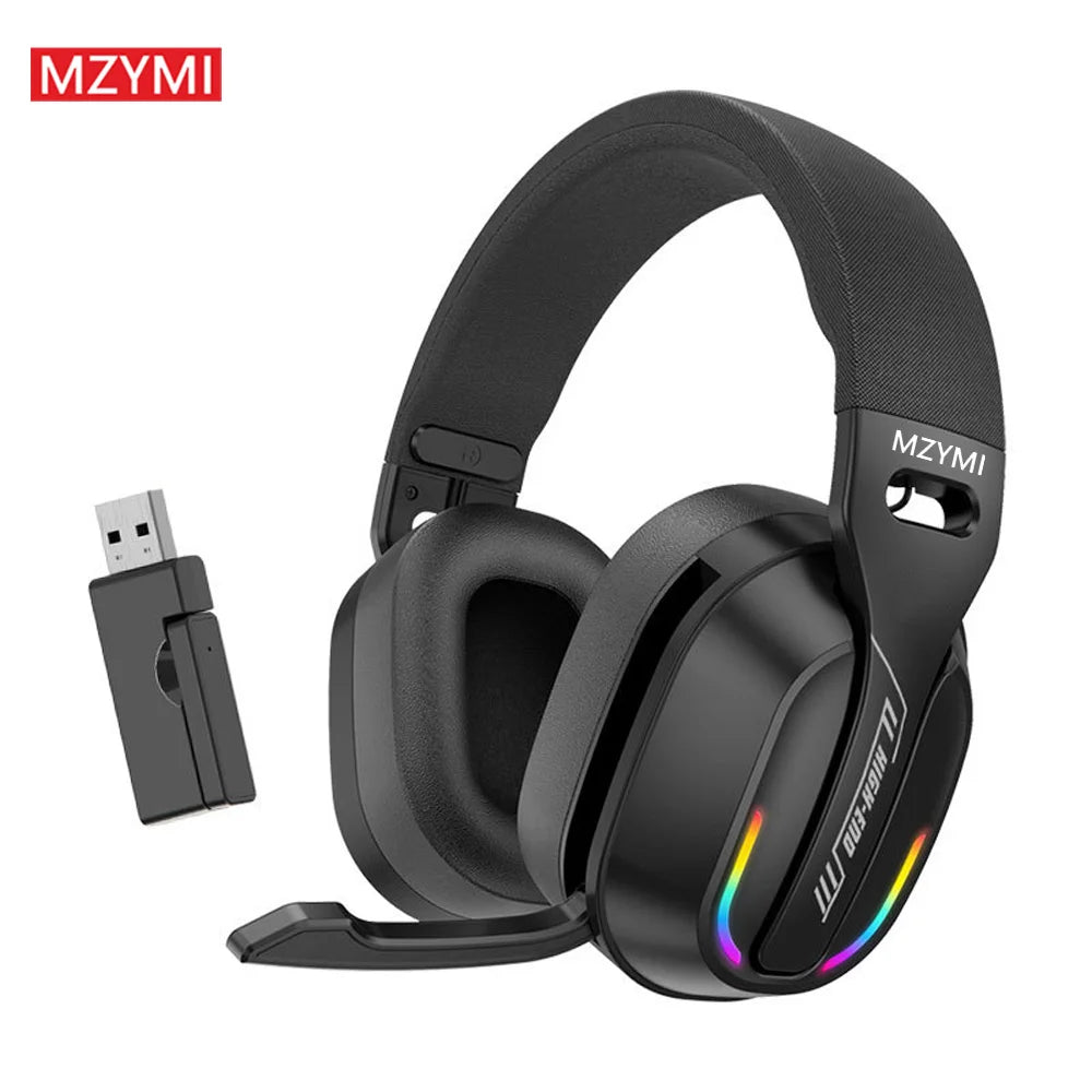 GT100 Wireless Gaming Headset 2.4GHz Bluetooth Headphones With Mic For PS4 PS5