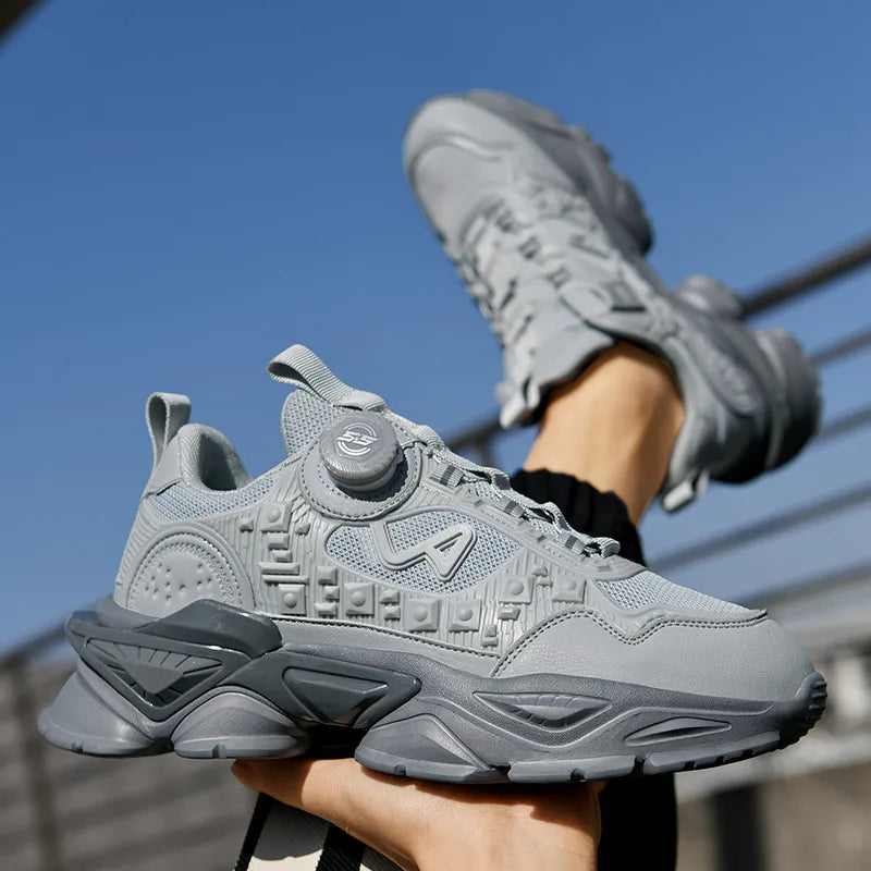 Lexsan Men's Casual Sneakers Breathable Running Shoes For Everyday Comfort