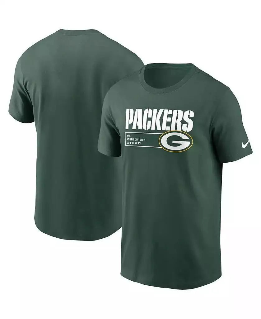 Nike Men's Packers Logo Tee For Fitness And Workout