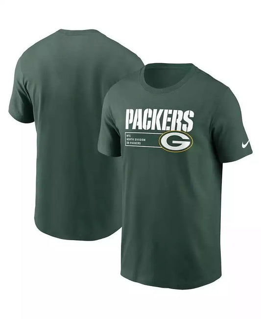 Nike Men's Packers Logo Tee For Fitness And Workout