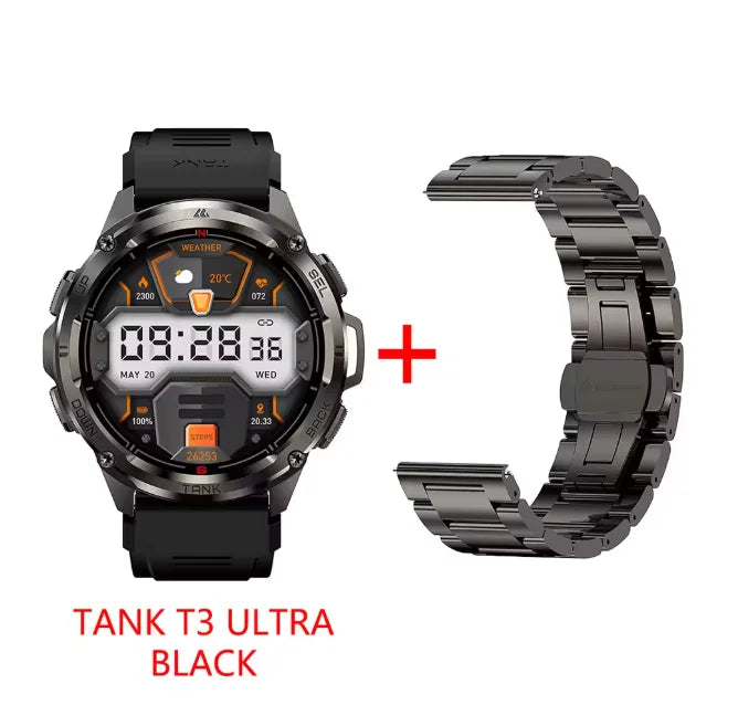 KOSPET Tank T3 Ultra GPS Rugged Smartwatch for Men