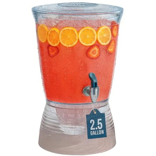 Reusable Plastic Drink Dispenser For Kitchen And Parties