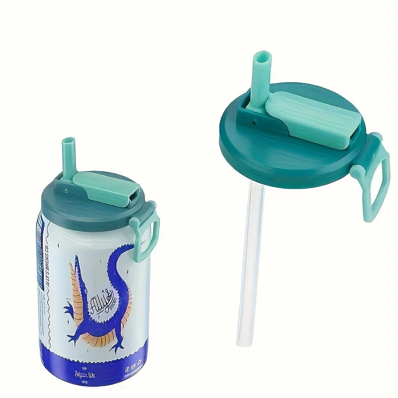 Reusable Can Lid With Straw For Beverages And Soft Drinks