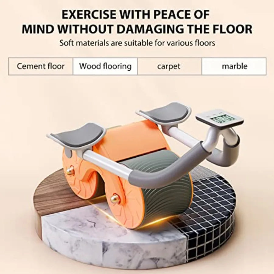 YAO HUI HUANG Elbow Support Automatic Rebound Abdominal Wheel