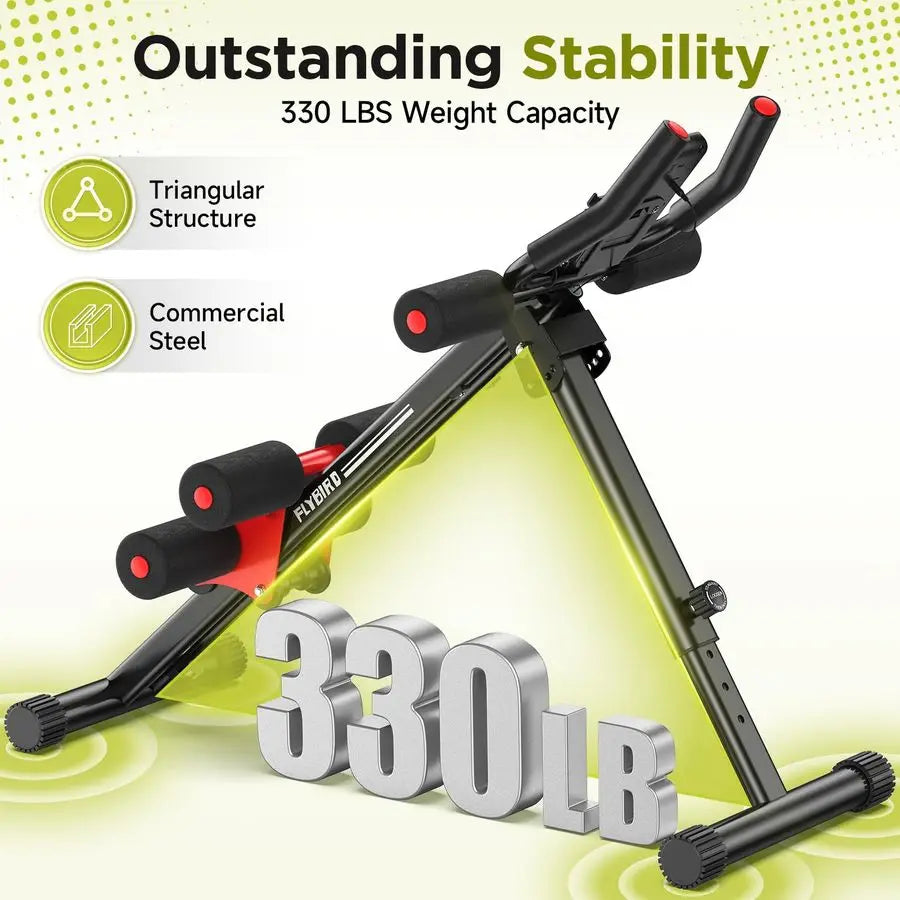 MBVM Adjustable Ab Workout Machine For Full Body Home Gym