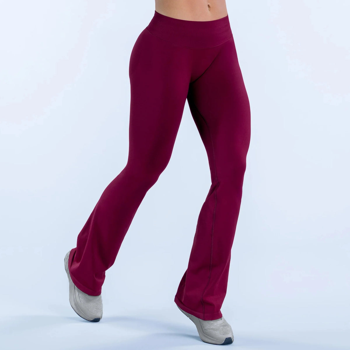 HerGymClothing Women's Seamless Flared Yoga Leggings Workout Pants
