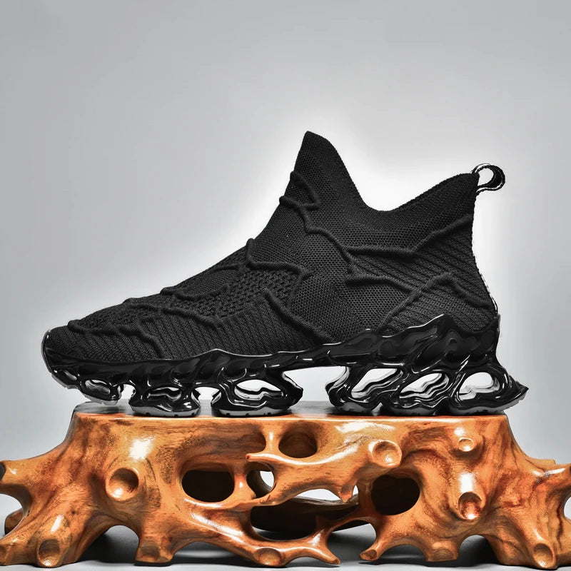 Men's Breathable Casual Sneakers Luxury Trainer Fashion Running Shoes - Comfortable Tenis for Men And Women