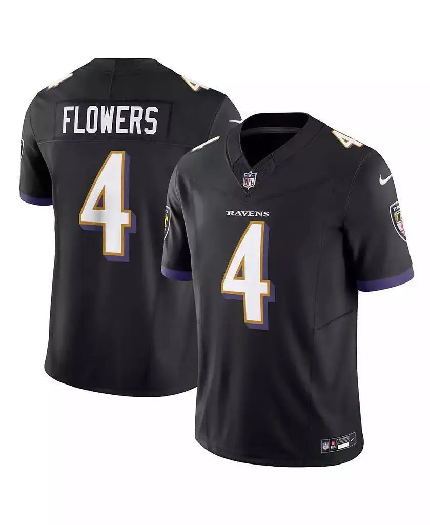 Baltimore Ravens Men's Floral Print Training Sweatshirt Casual Fitness Sportswear for Exercise and Workout