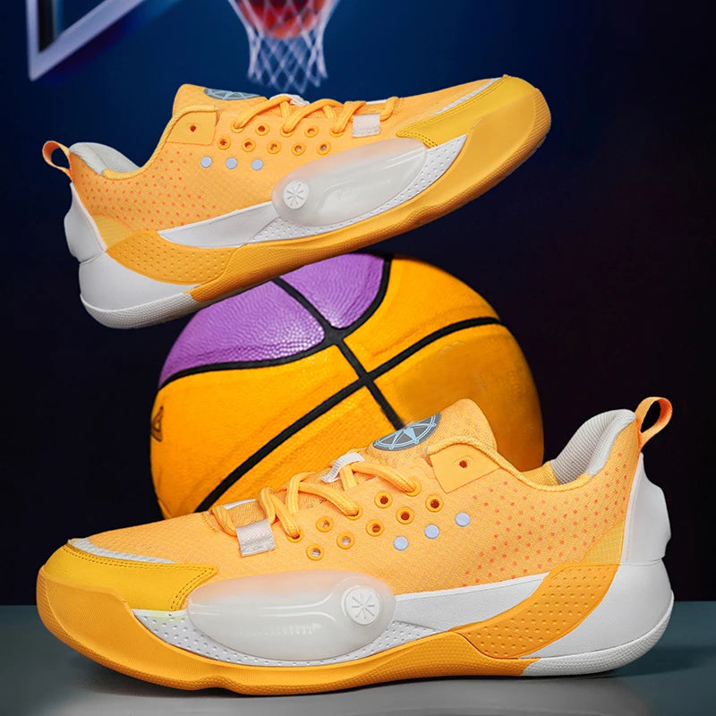 2026 New Men Basketball Sneakers Non Slip Basketball Training Shoes Wear-Resisting Outdoor Sneakers Women Sports Basketball Shoe